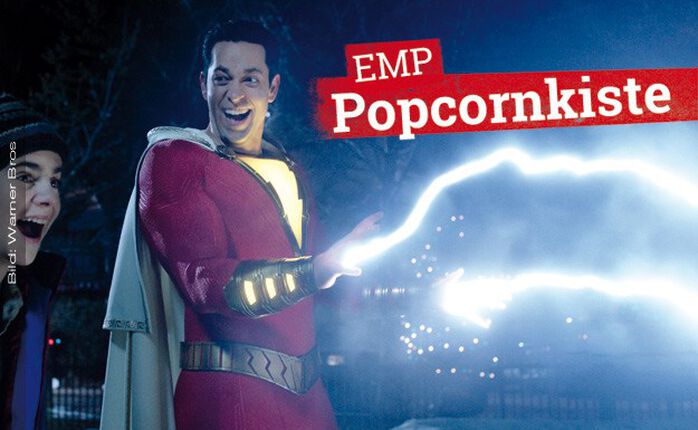 Die EMP Popcornkiste vom 4. April 2019 mit SHAZAM! u. a.