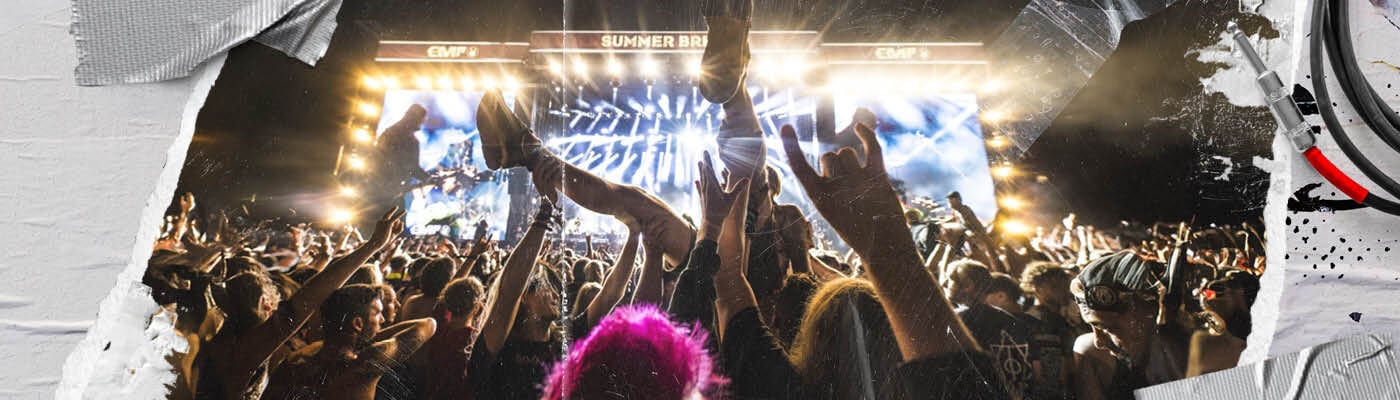 Der Sommer wird laut! / Rein in die lauteste Zeit des Jahres! Sp&uuml;re den Bass, feiere die Musik und zeige, wof&uuml;r du brennst &ndash; mit exklusiven Bandshirts, Festival-Ausstattung und Klamotten, die mit dir durch den Moshpit gehen. / Jetzt entdecken!