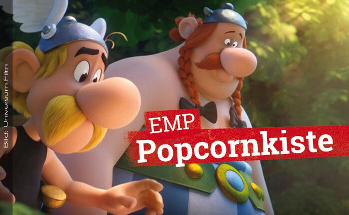 Die EMP Popcornkiste vom 14. März 2019 mit ASTERIX UND DAS GEHEIMNIS DES ZAUBERTRANKS u. a.