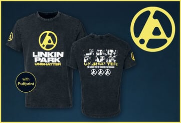 Linkin Park Unshatter mit 3D-Effekt / [object Object] / Exklusives & limitiertes 72h T-shirt! / Worauf wartest du?