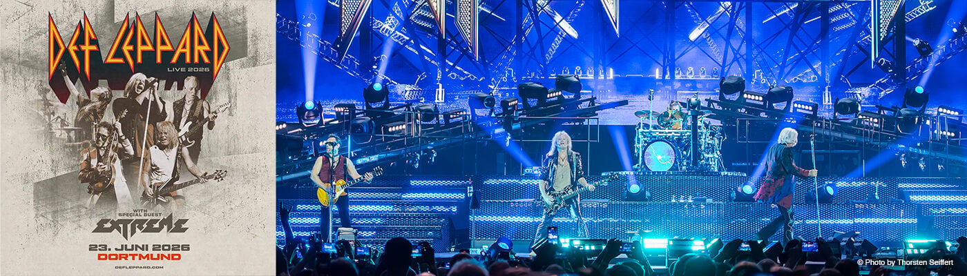 Def Leppard - live in Dortmund / zum Konzertbericht