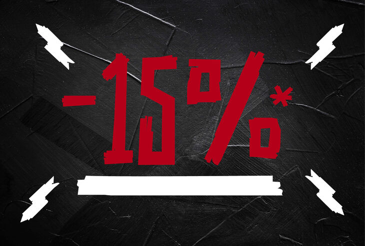 15% auf fast ALLES!