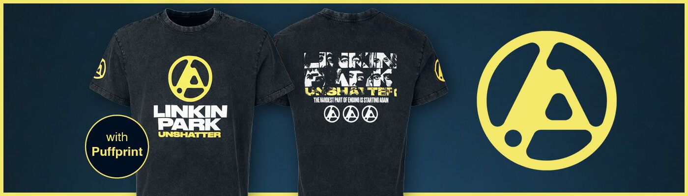 Linkin Park Unshatter mit 3D-Effekt / [object Object] / Exklusives & limitiertes 72h T-shirt! / Worauf wartest du?