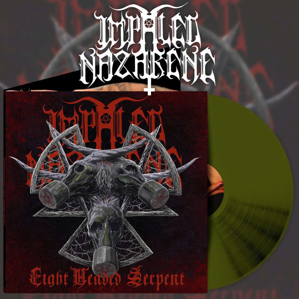 Image of Impaled Nazarene Eight headed serpent LP grün