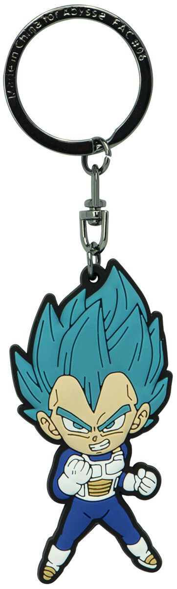 Dragon Ball Super Vegata Saiyan Blue - Schlüsselanhänger Keyring Pendant multicolor