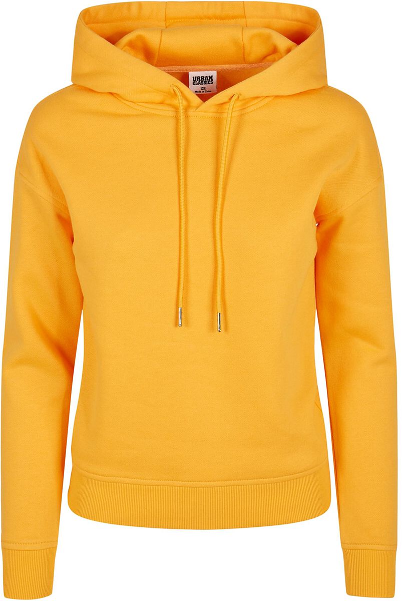 Sweat-shirt à capuche de Urban Classics - Sweat À Capuche Femme - XS à XL - pour Femme - jaune