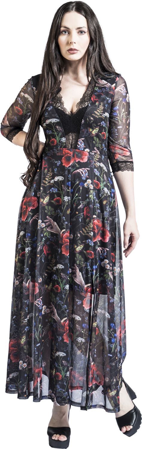 Night Meadow Maxi Dress | Jawbreaker Langes Kleid | EMP