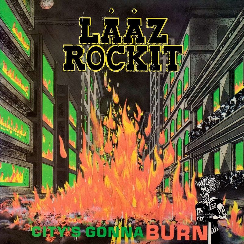 City`s gonna burn von Laaz Rockit - CD (Jewelcase, Re-Release)