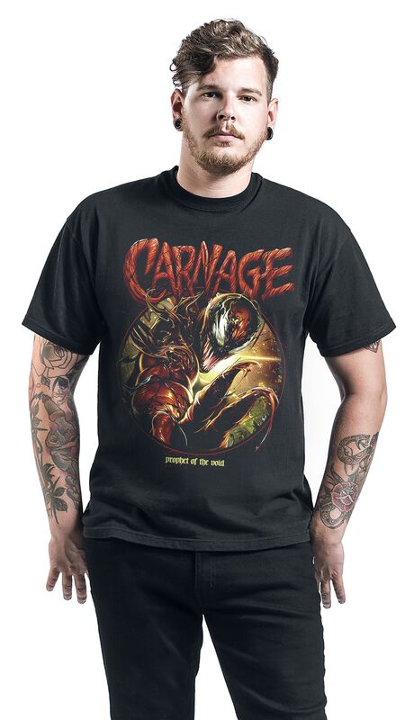 Große Größen Männer Carnage Prophet | Venom (Marvel) T-Shirt