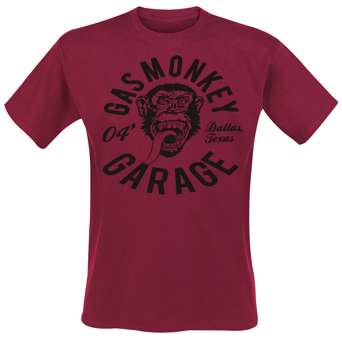 Gas Monkey Garage - Monkey Mechanic - T-Shirt - red image