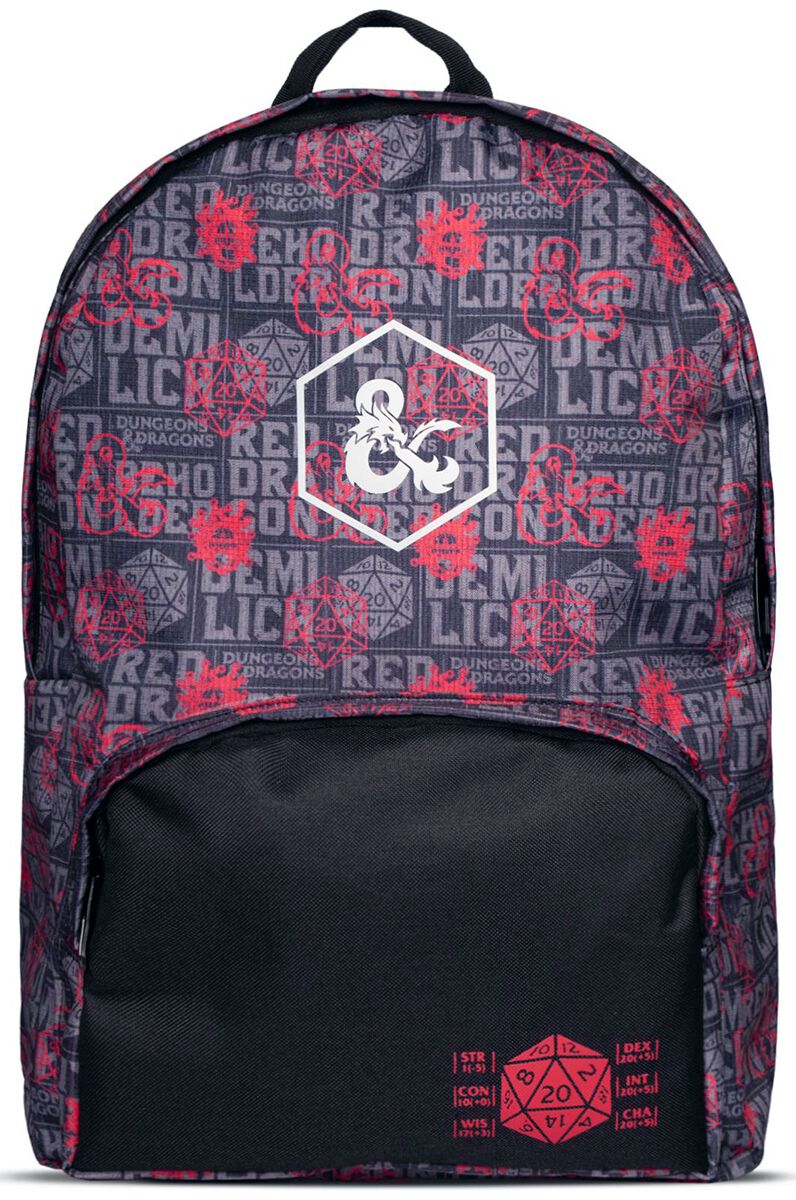 Dungeons and Dragons AOP Backpack Backpack multicolour