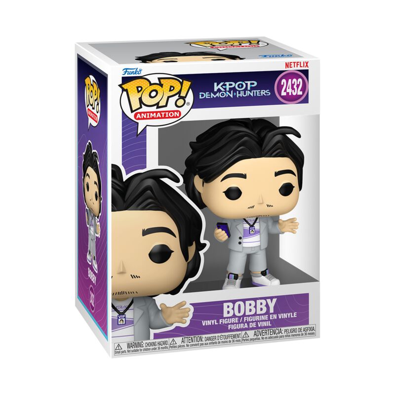 KPop Demon Hunters Bobby (Pop! Animation) Vinyl Figur 2432 Funko Pop! Multicolor
