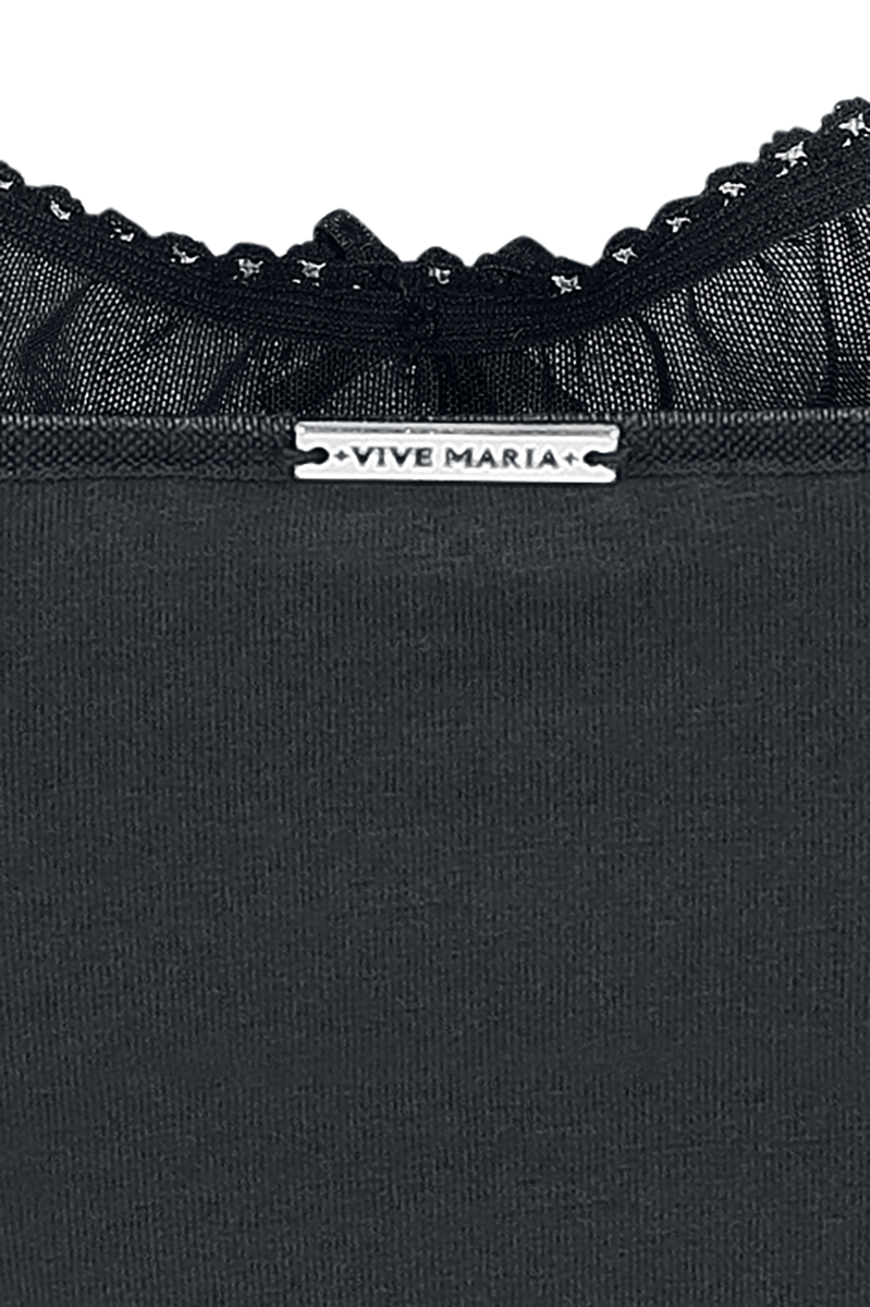 Thumbnail - Vive Maria Coquette Top schwarz in L