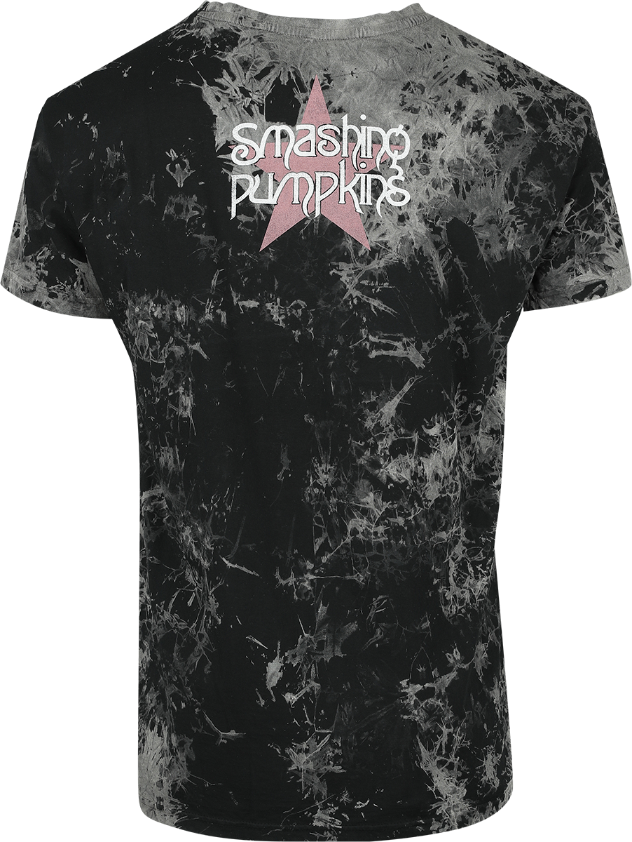 Smashing Pumpkins T-Shirt - The World Is A Vampire - S bis XXL - für Männer - Größe S - charcoal  - Lizenziertes Merchandise!
