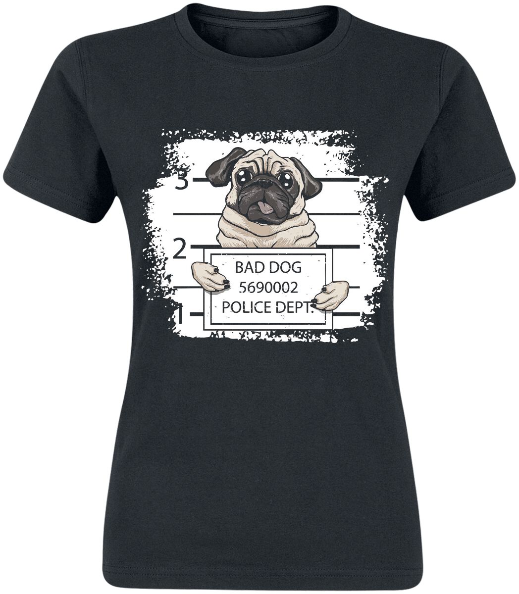 Tierisch Bad Dog T-Shirt black