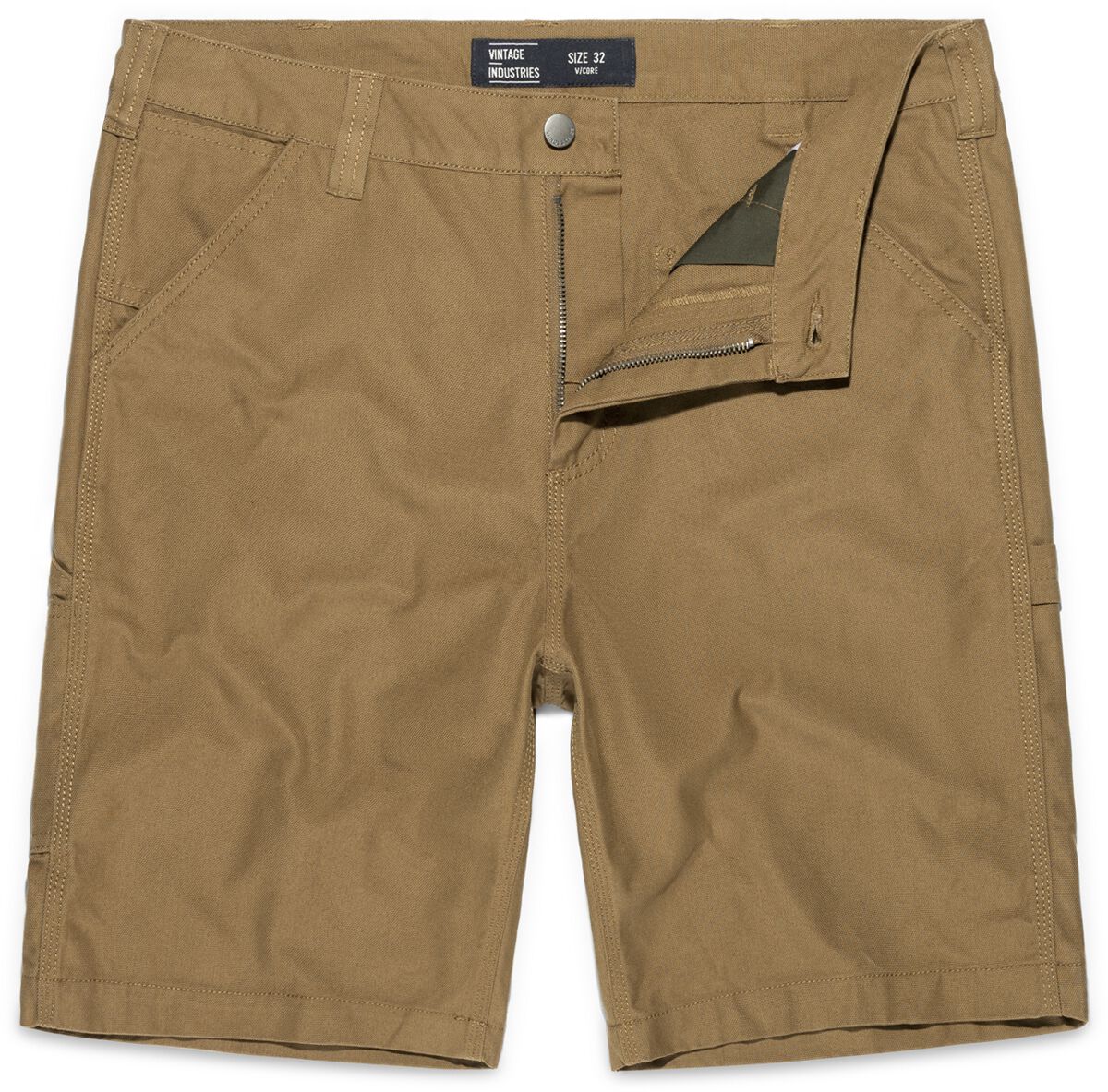 Vintage Industries Short - Dayton Shorts - 32 bis 38 - für Männer - Größe 36 - beige