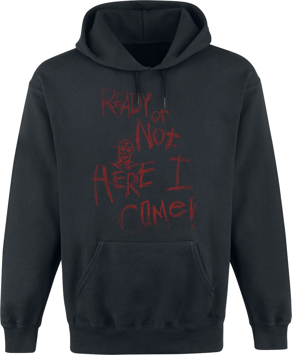 A Nightmare On Elm Street Ready or Not Hooded sweater black