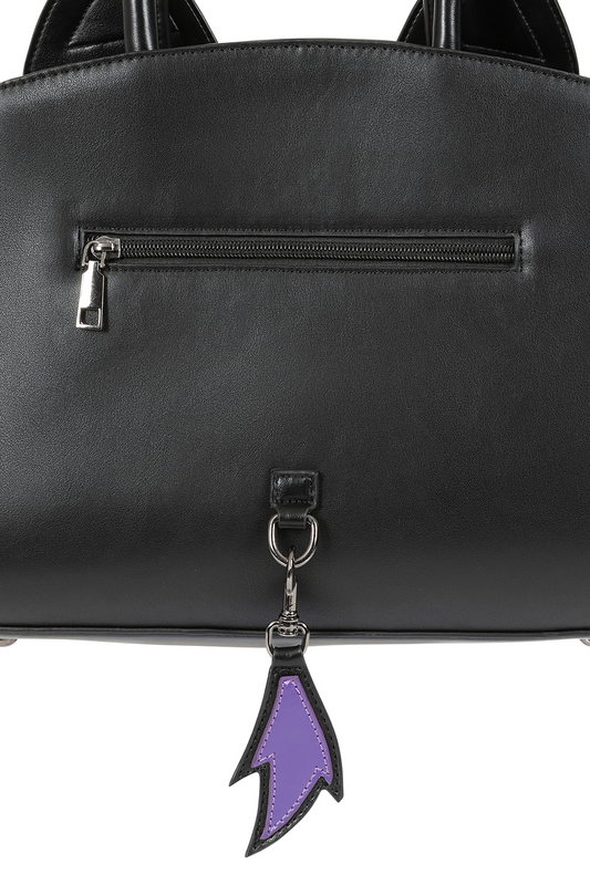 Thumbnail - Banned Alternative Mystic Cat Handtasche schwarz lila