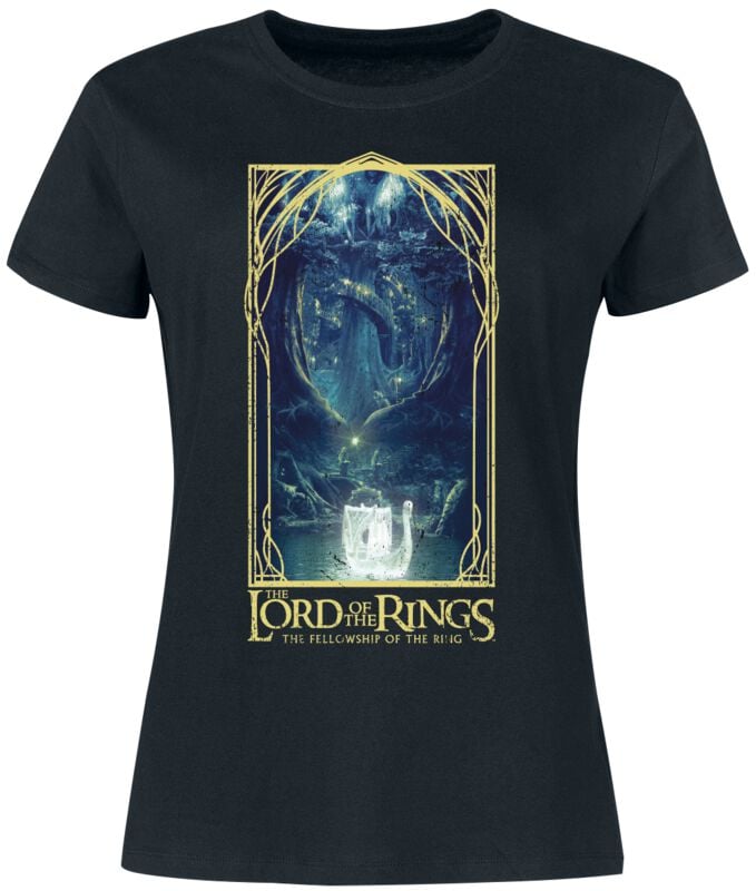 4250979884927 - Galadriel on the lake T-Shirt schwarz in S