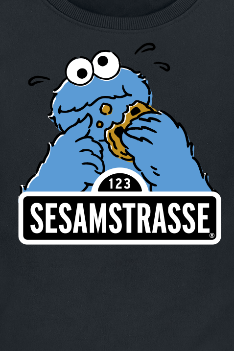 Sesamstraße Sweatshirt für Kleinkinder - Sesamstraße - für Mädchen & Jungen - blau  - EMP exklusives Merchandise!