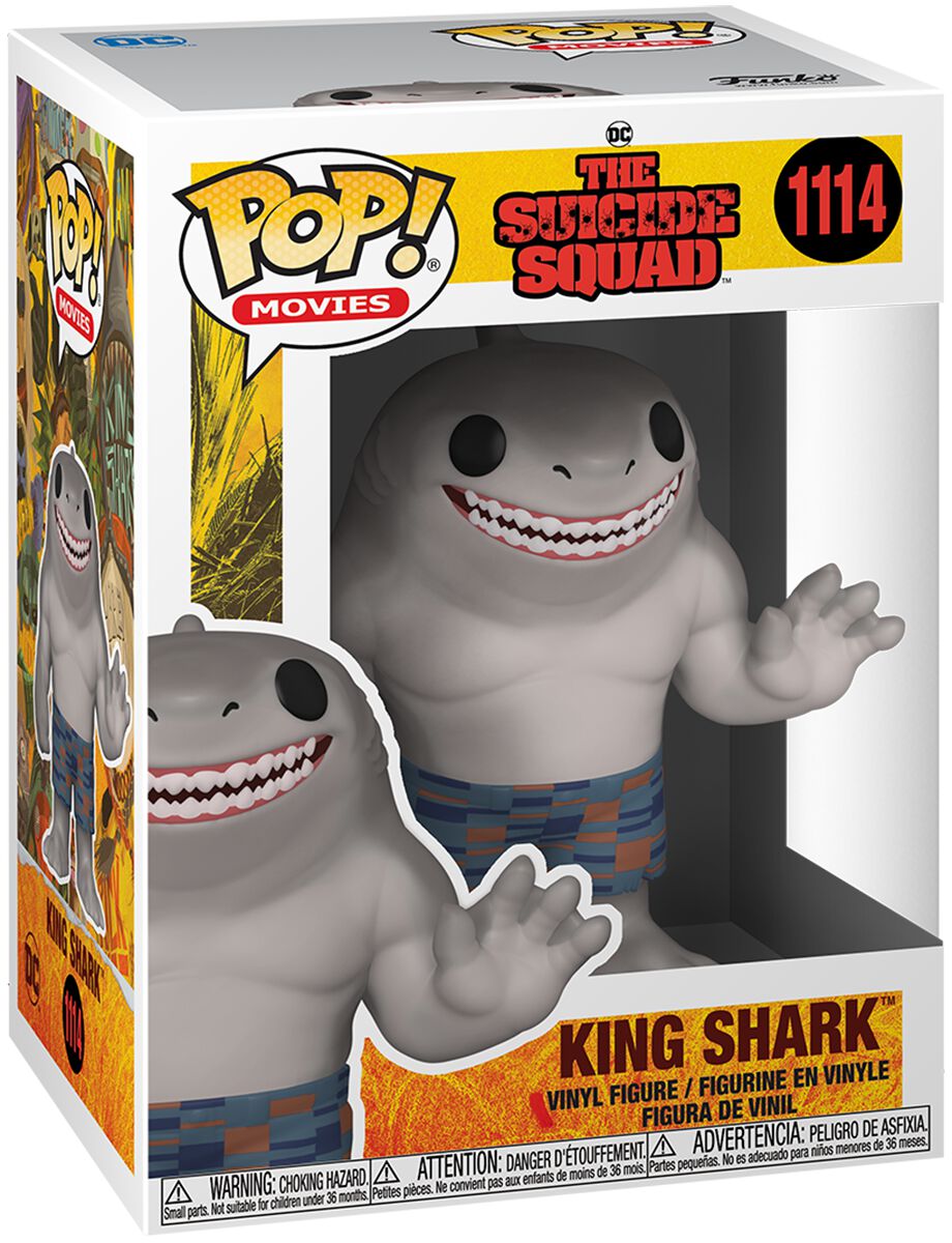 Suicide Squad King Shark Figurine No. 1114 Funko Pop! Multicolor