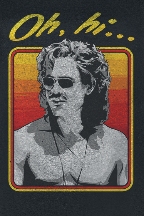 Stranger Things Oh, Hi... T-Shirt schwarz