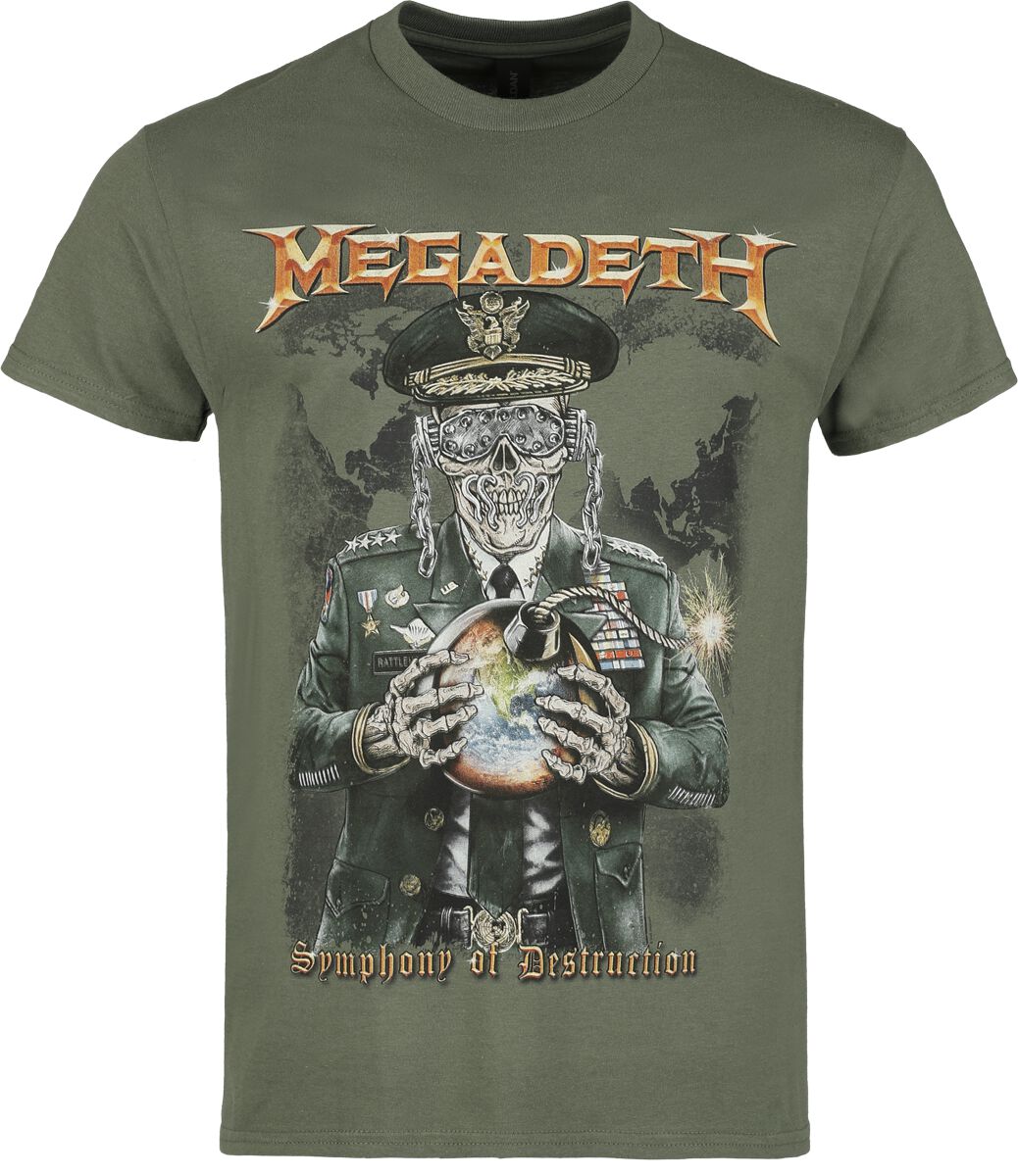 T-Shirt - Earth Bomb - S bis 5XL - für Männer - Größe S - grün - Lizenziertes Merchandise! - Männer - male
