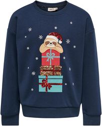 Gyda Xmas Sweatshirt, Kids ONLY, Weihnachtspullover
