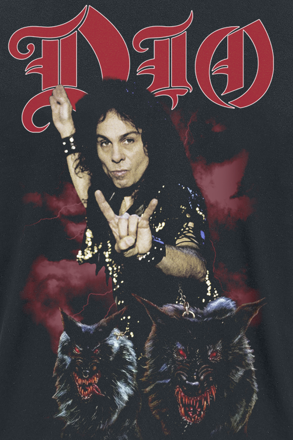 4068143384018 - RJD Lock Up The Wolves T-Shirt schwarz in L