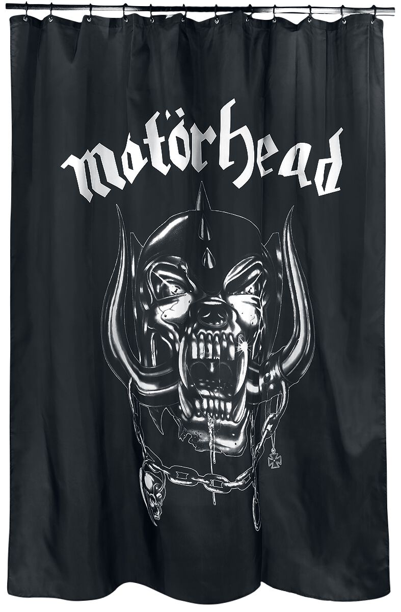 Motörhead - Warpig - Duschvorhang - schwarz|weiß
