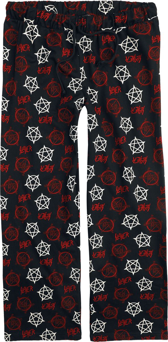 Slayer Stoffhose - Freizeithose - M bis 3XL - für Männer - Größe L - schwarz  - EMP exklusives Merchandise!