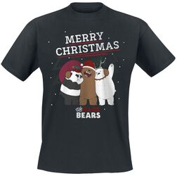 Merry Bare Bears, We Bare Bears, T-Shirt