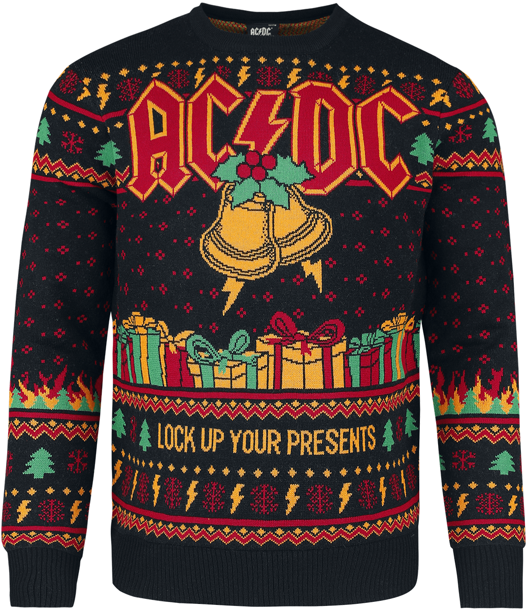 Christmas jumper  z AC/DC - Holiday Sweater - Muži - vícebarevný