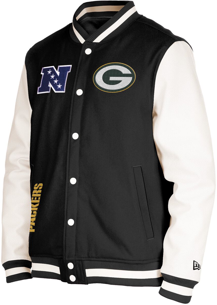 New Era - NFL Green Bay Packers Collegejacke multicolor in L