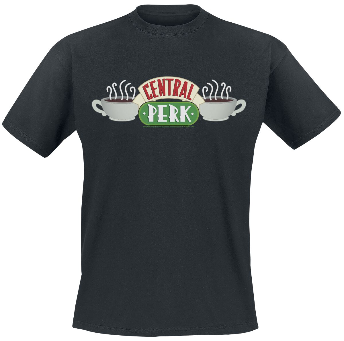 Friends Central Perk T-Shirt schwarz