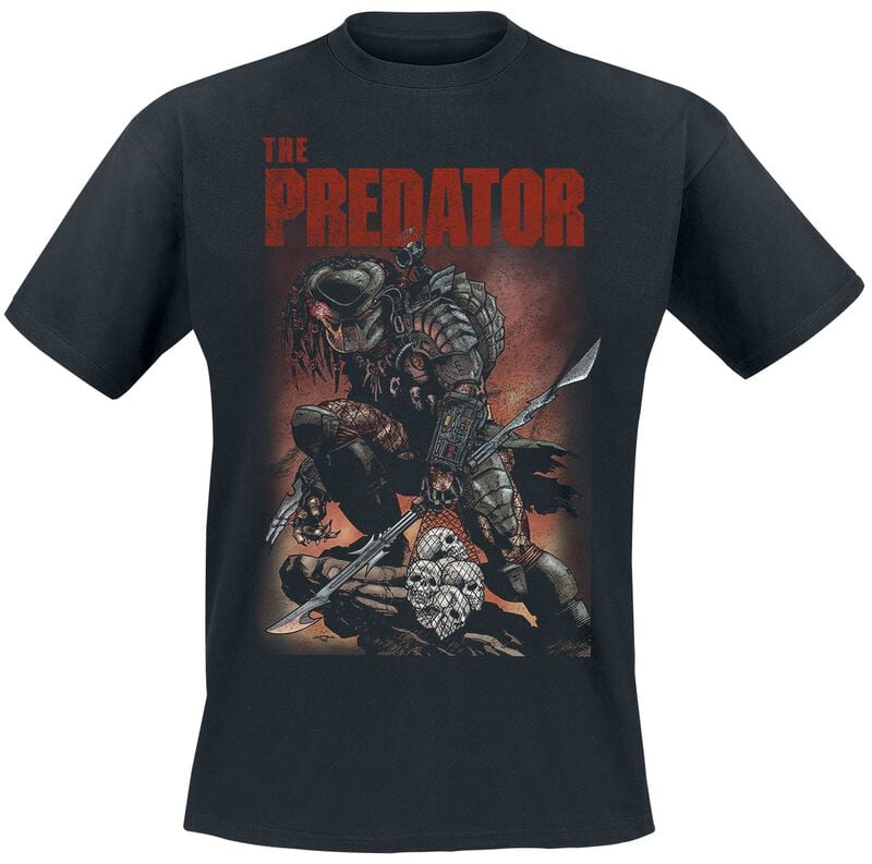 Predator T-Shirt - Skull Hunter - M bis 3XL - für Männer - Größe XL - schwarz  - EMP exklusives Merchandise!