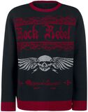 Knitted Skull Sweatshirt, Rock Rebel by EMP, Strickpullover