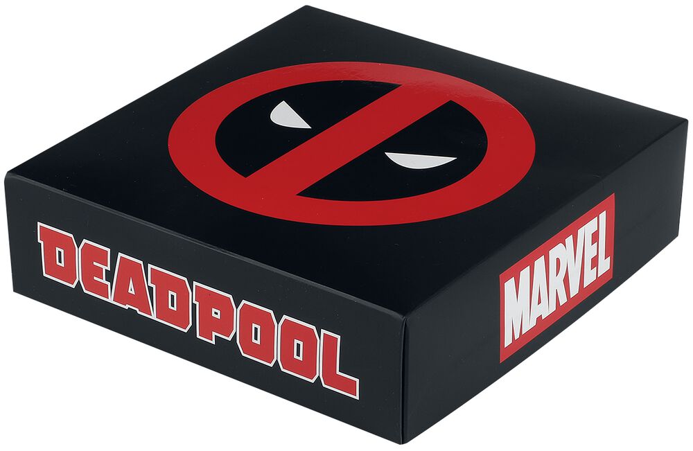 Filme & Serien Deadpool Deadpool - Allover und Logo | Deadpool Socken