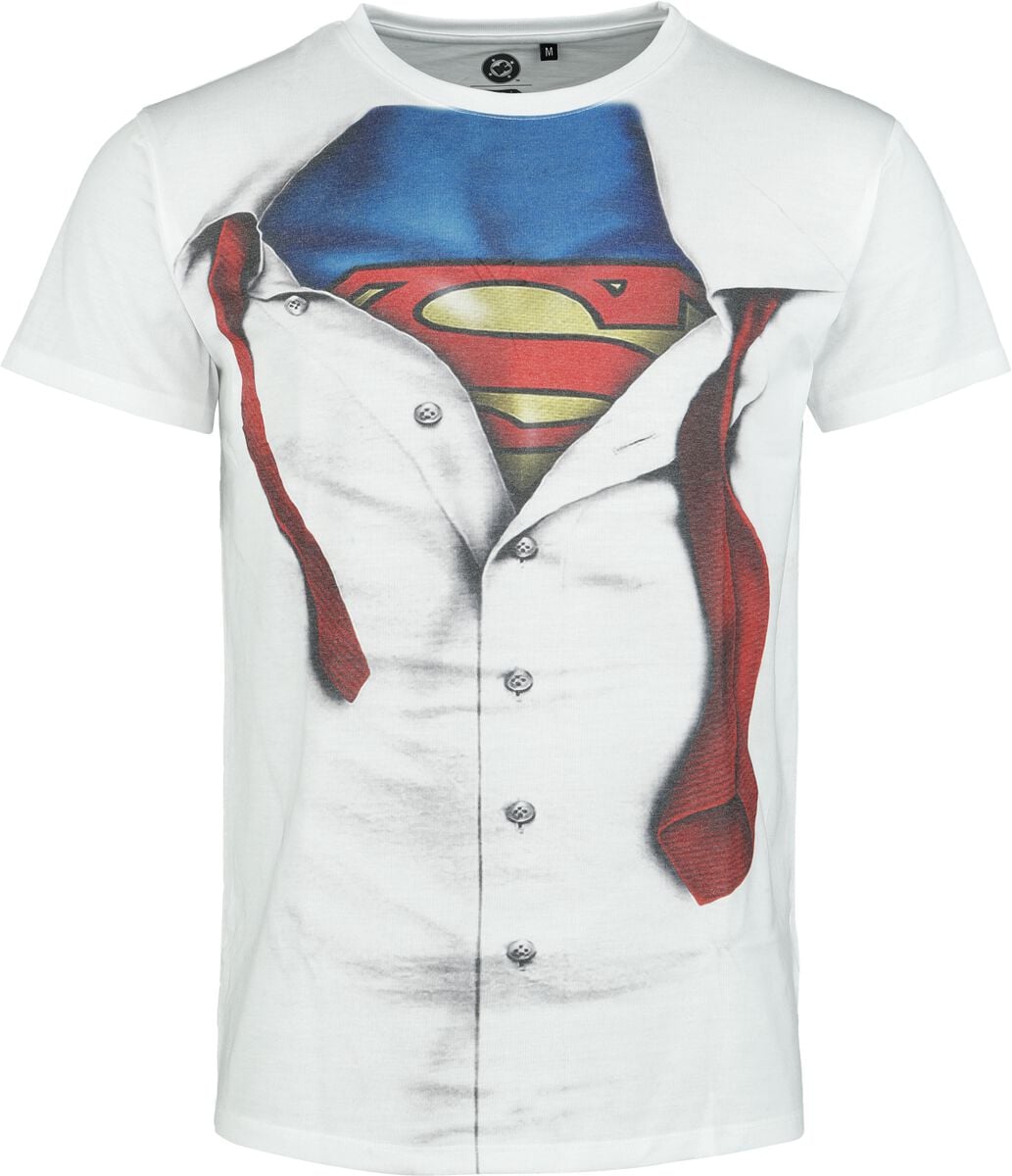 Superman Clark Kent T-shirt white