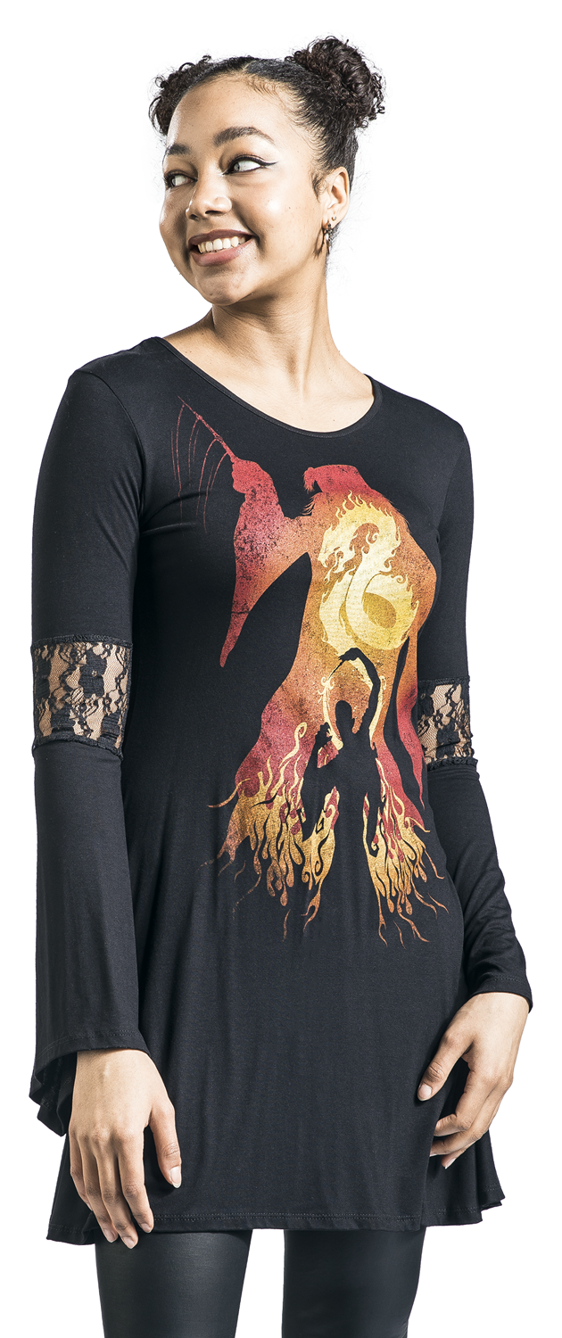 Harry Potter Voldemort Kurzes Kleid schwarz