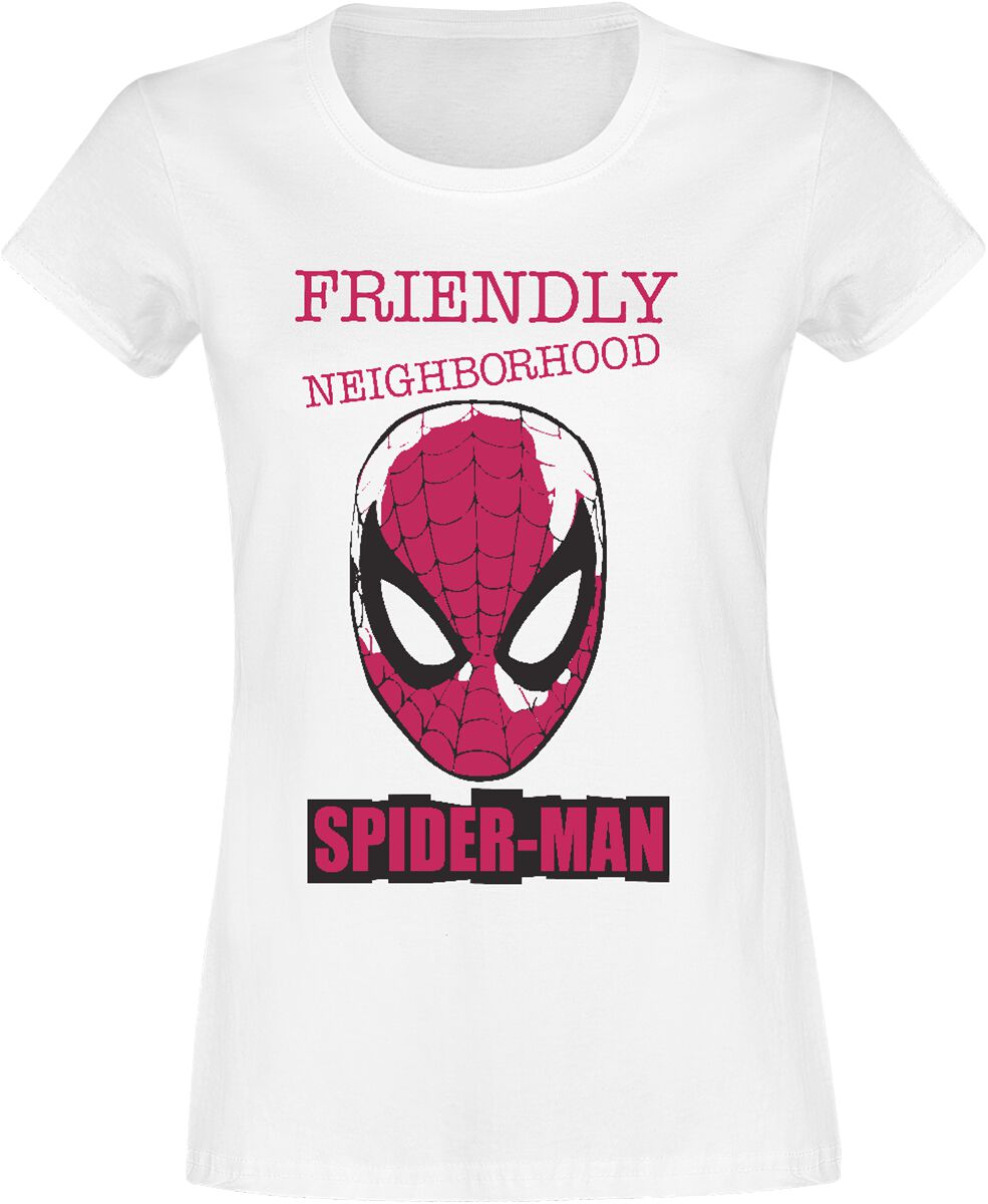Spider-Man Friendly Neighborhood T-Shirt weiß Spider-Man Friendly Neighborhood T-Shirt weiß