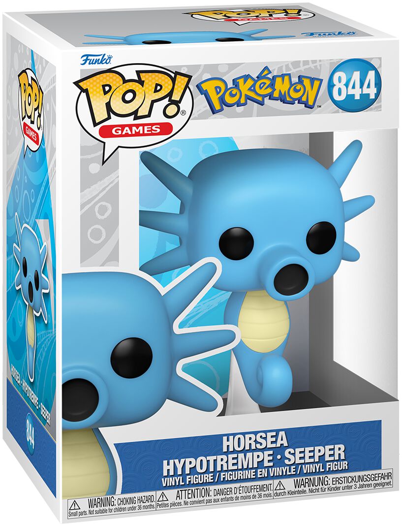 Levně Pokémon Vinylová figurka č.844 Horsea - Hypotrempe - Seeper Sberatelská postava vícebarevný