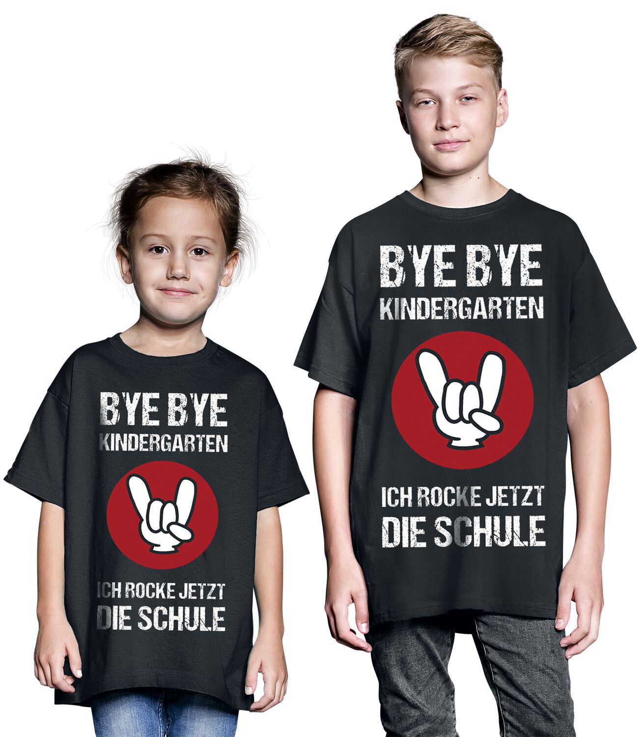 Funny T-Shirts für Kinder Bye Bye Kindergarten | EMP