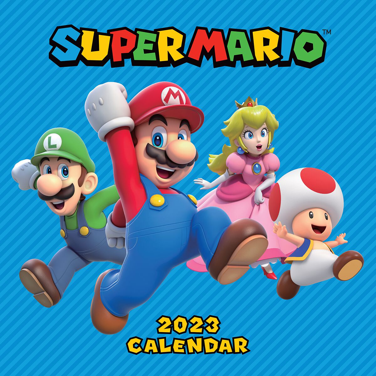 Super Mario 2023 wall calendar Wall Calendar multicolour