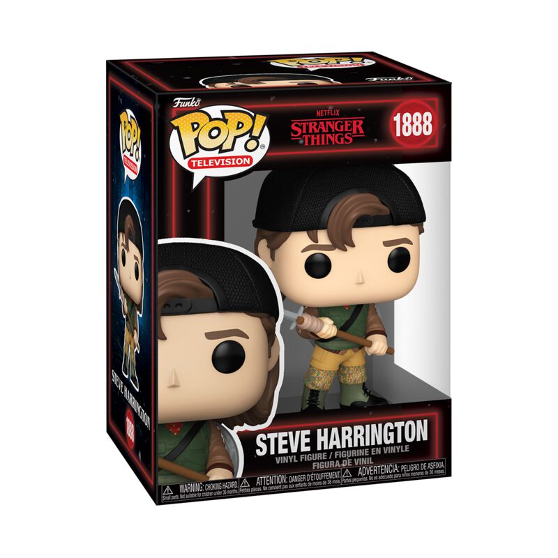 Stranger Things Steve Harrington Vinyl Figurine 1888 Funko Pop! Multicolor