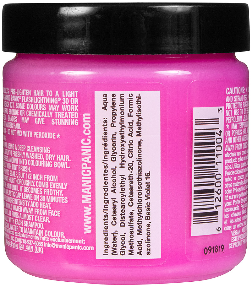 Manic Panic Cotton Candy Pink - Classic Haar-Farben pink