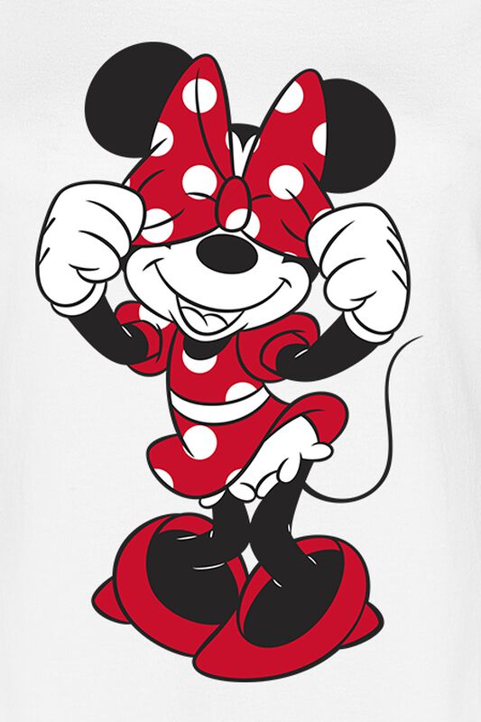 Frauen Bekleidung Minnie - Bow Over Eyes | Micky Maus T-Shirt