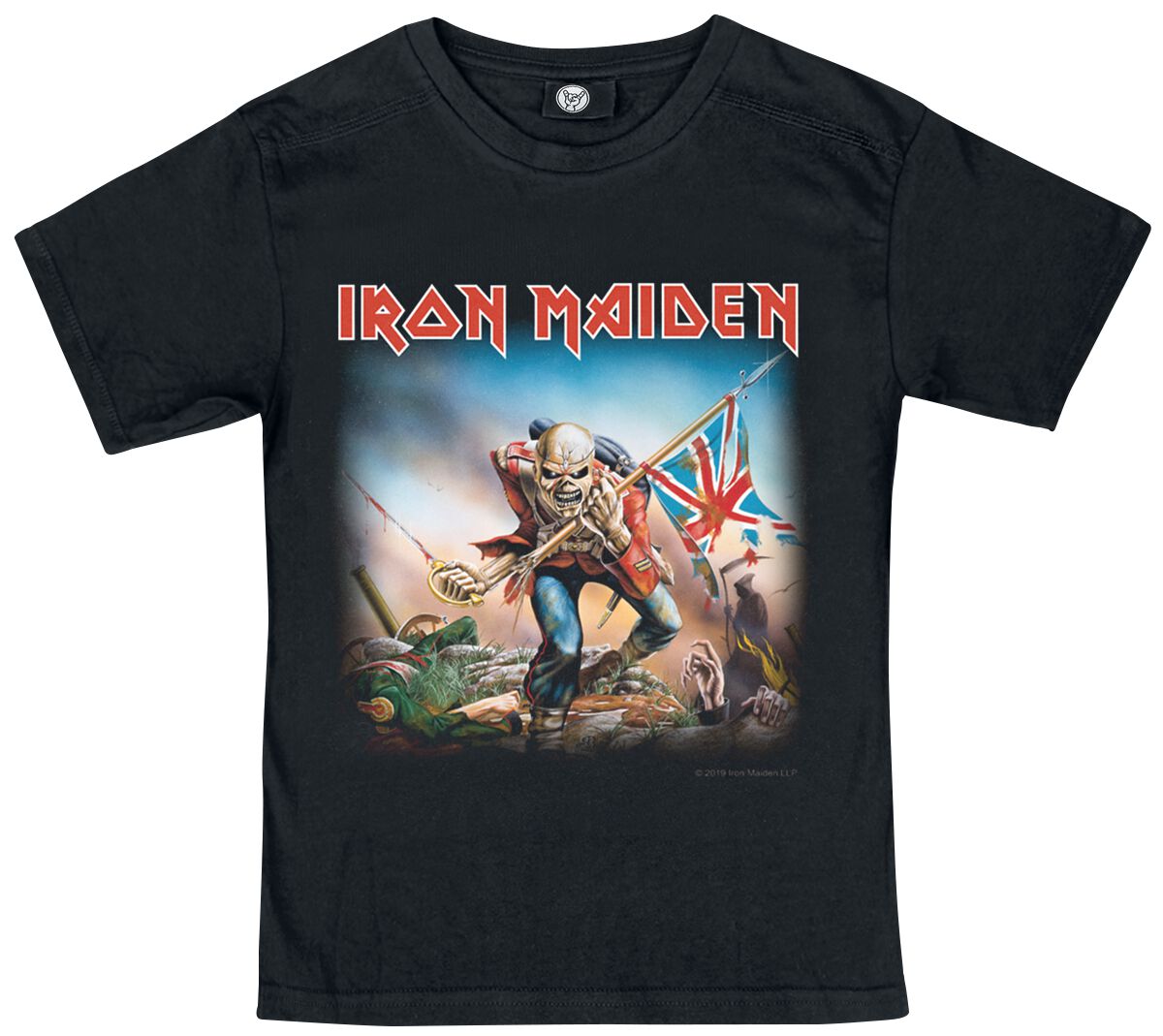 Image of Iron Maiden Metal-Kids - Trooper Kids Kinder-Shirt schwarz