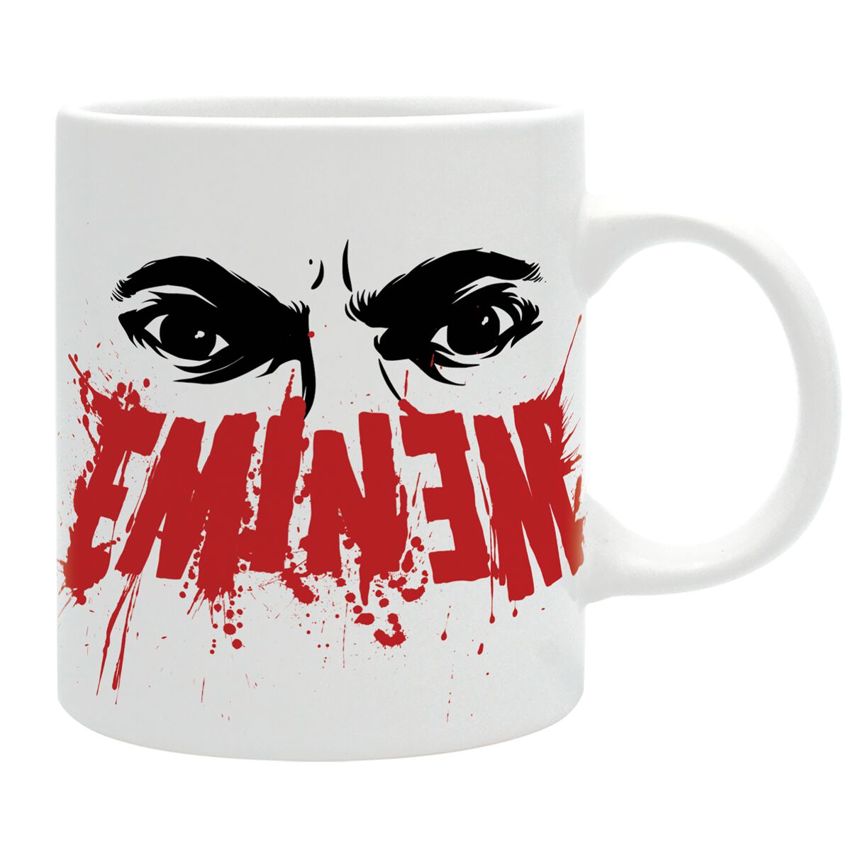 Eminem Tasse - Eyes - weiß/schwarz/rot  - Lizenziertes Merchandise! product