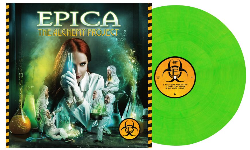 Epica The alchemy project LP multicolor